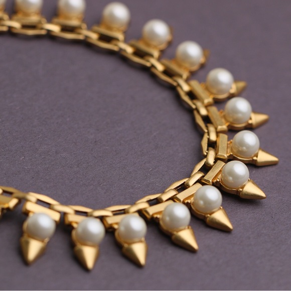 Stella & Dot Jewelry - Stella & Dot Pearl Spike Necklace